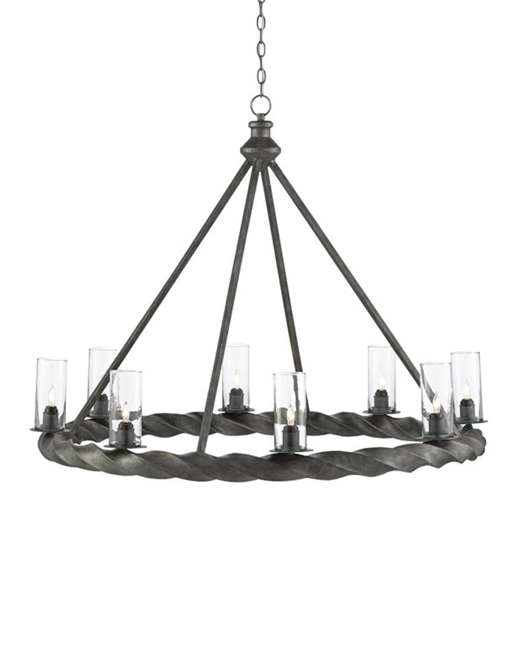 Orson Chandelier In Light Molé by Currey & Company