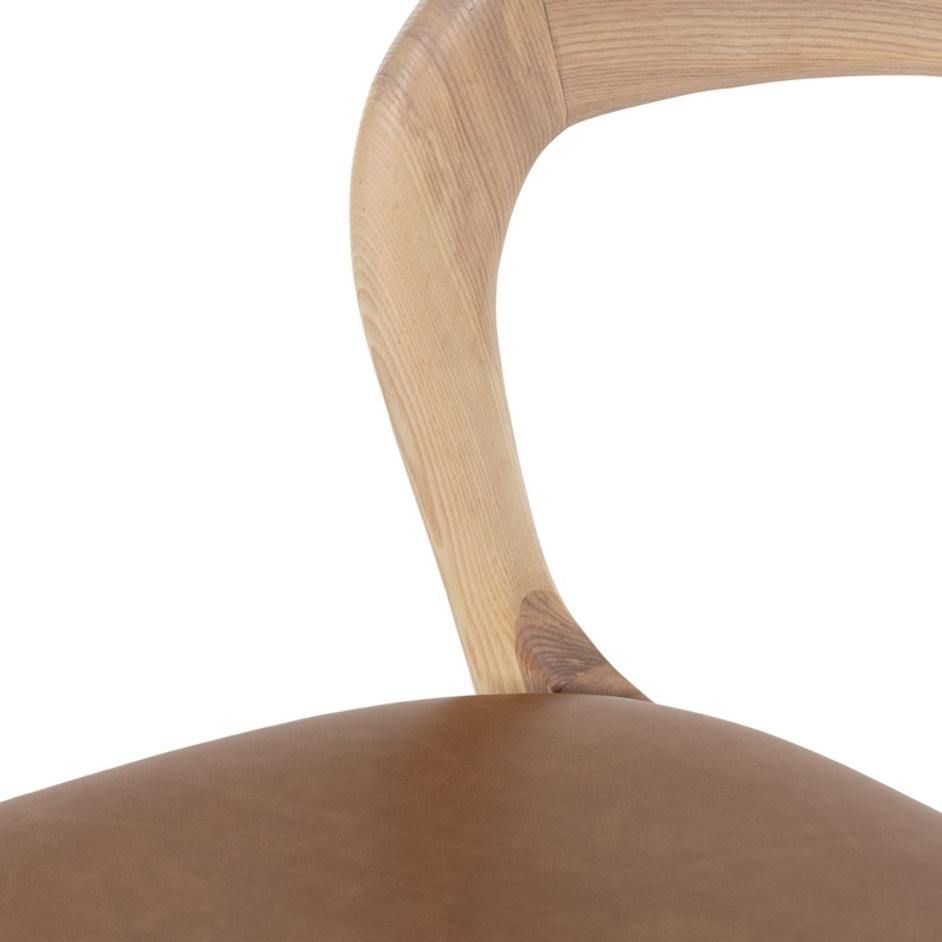 Amare Dining Chair In Sonoma Butterscotch by FOUR HANDS