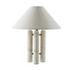 Medici Table Lamp In Chrcl And White Mrbl by FOUR HANDS