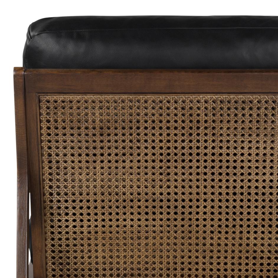 Carmelo Leather Accent Chair by Urbia Imports