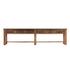 Ezra Reclaimed Wood  6Dwr Console Table by Classic Home
