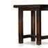 Rinda End Table - Distressed Walnut by Four Hands