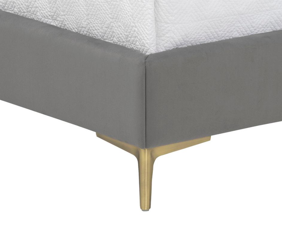 CAIRO BED - QUEEN - ANTONIO CHARCOAL by Sunpan