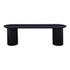 Povera Dining Bench Black by Moes Home