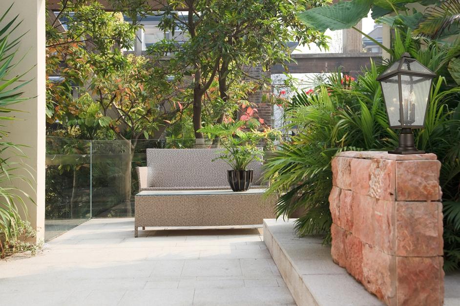 Talbot 3 Light Outdoor Pier Mounted Fixture in Rubbed Bronze Finish by Z-Lite