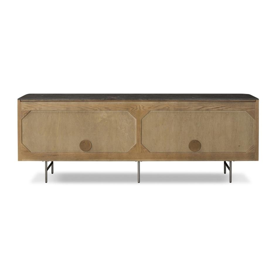 Fletcher Media Console - Terra Brown Oak by Four Hands