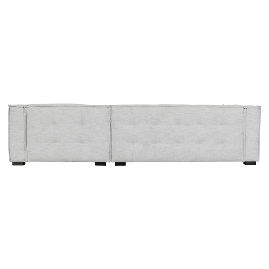 Element 2pc Sectional w/RAF Chaise Beige by Classic Home