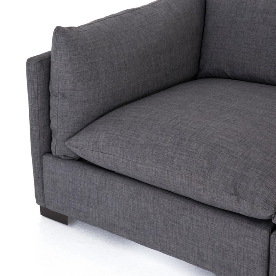 Westwood 3-Pc Sectional-Bennett Charcoal by FOUR HANDS