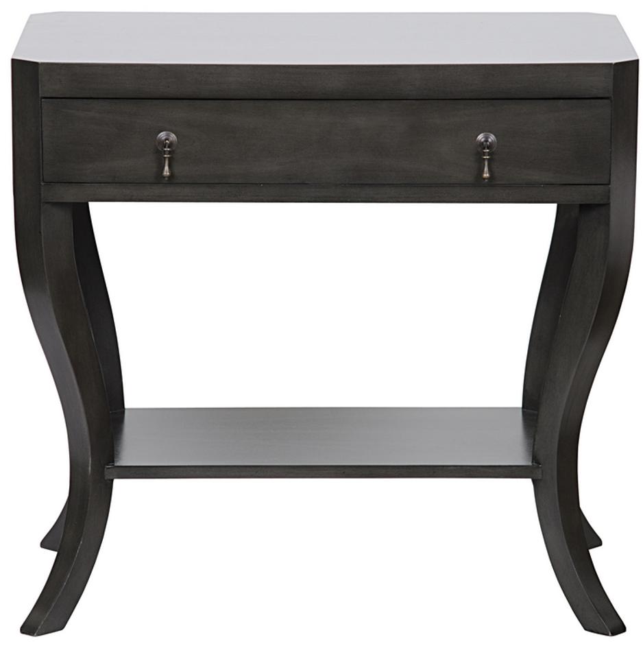Weldon Side Table, Pale by Noir Furniture