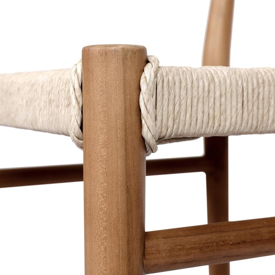 Lomas Bar + Counter Outdoor Stool - Vintage White by Four Hands