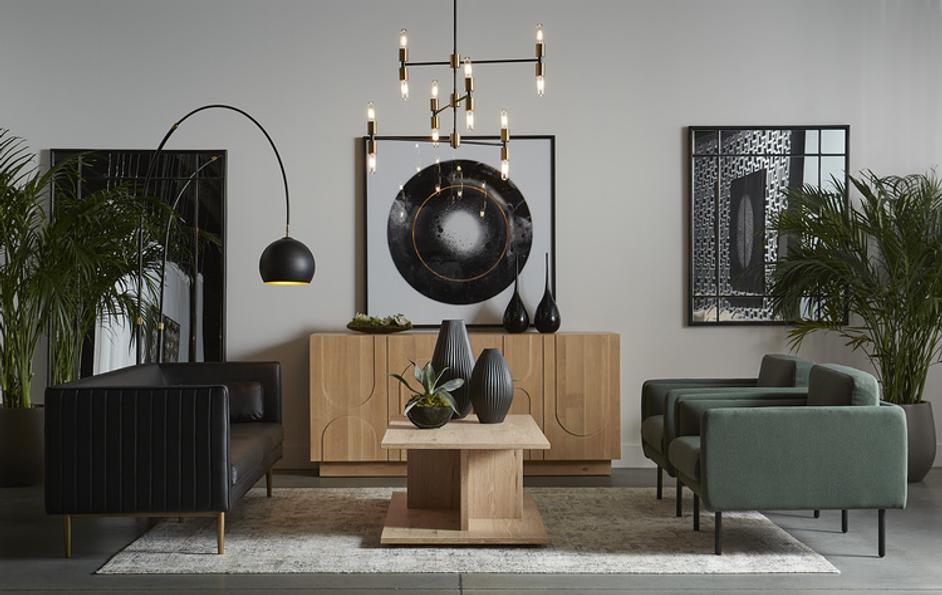 COVE SIDEBOARD - RUSTIC OAK by Sunpan