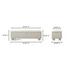 Ichigo Storage Bench Light Grey by Moes Home
