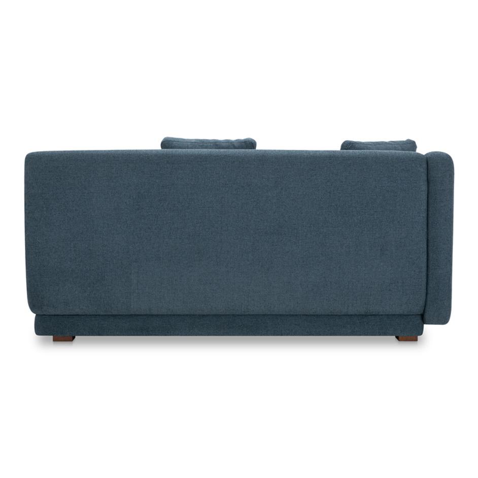 Fraser Left Arm Facing Sofa Deep Blue by Moes Home