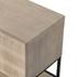 Kelby Small Media Console In Light Wash by FOUR HANDS