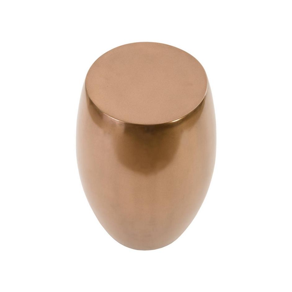 Vex Stool, Polished Bronze, LG by PHILLIPS COLLECTION