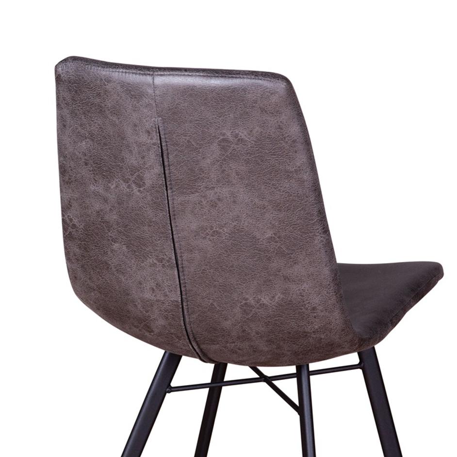 Sam Dining Chair, Charcoal by Home Trends & Design