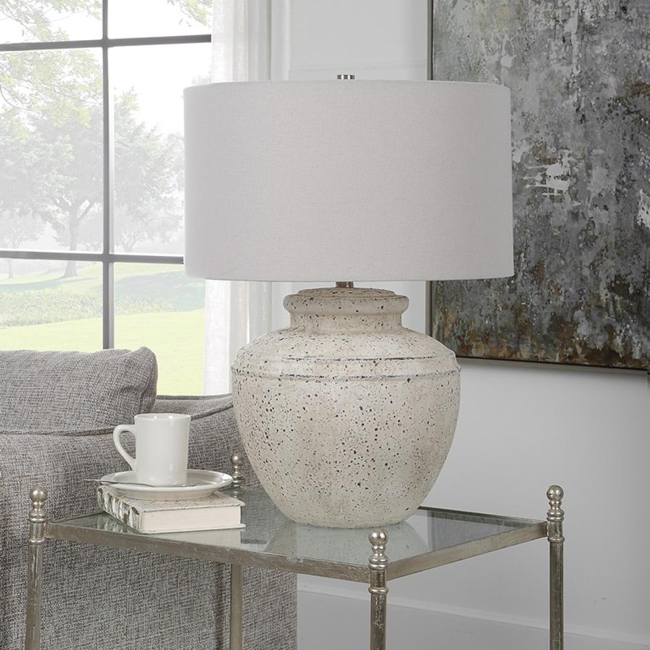 Artifact Aged Stone Table Lamp by Uttermost