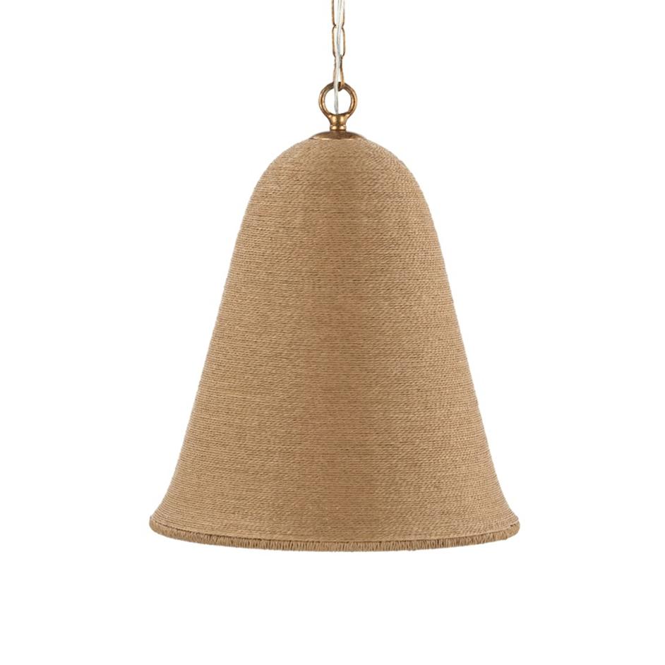 Kimbelle Pendant Natural/Black by Classic Home