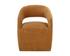 LLORET WHEELED DINING ARMCHAIR - DANNY AMBER by Sunpan