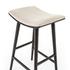 Union Saddle Stool In Essence Natural In Bar by FOUR HANDS