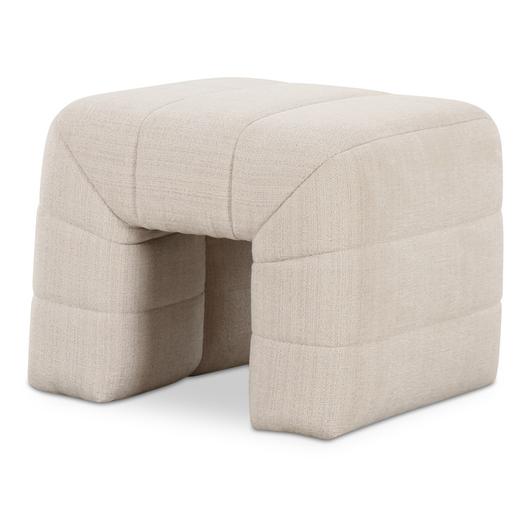 Verity Stool Oatmeal by Moes Home