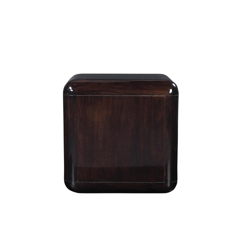 Rory Nightstand Dark Brown by Moes Home