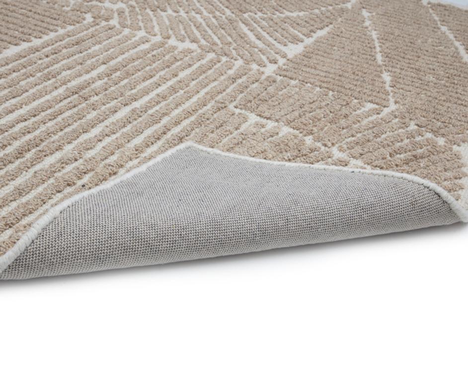 CORINTHIA HAND-WOVEN RUG - IVORY/BEIGE - 8' X 10' by Sunpan