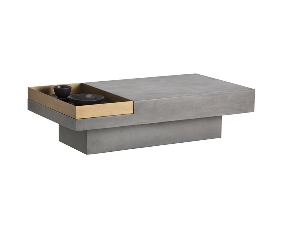 Quill Coffee Table - Rectangular by Sunpan