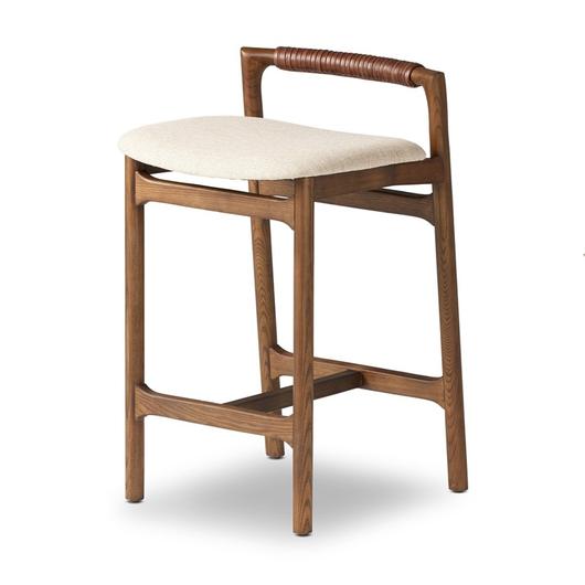 Baden Counter Stool In Alcala Wheat by Four Hands