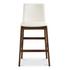 Deco Barstool White PVC by Moes Home