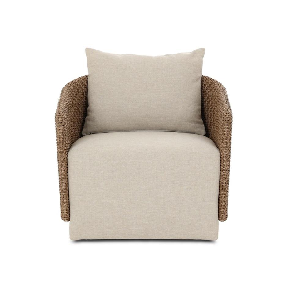 Maven Outdoor Swivel Chair - Alessi Buff by Four Hands