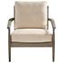 Astoria Chair In Weathered Oak And Tan by Cyan Design