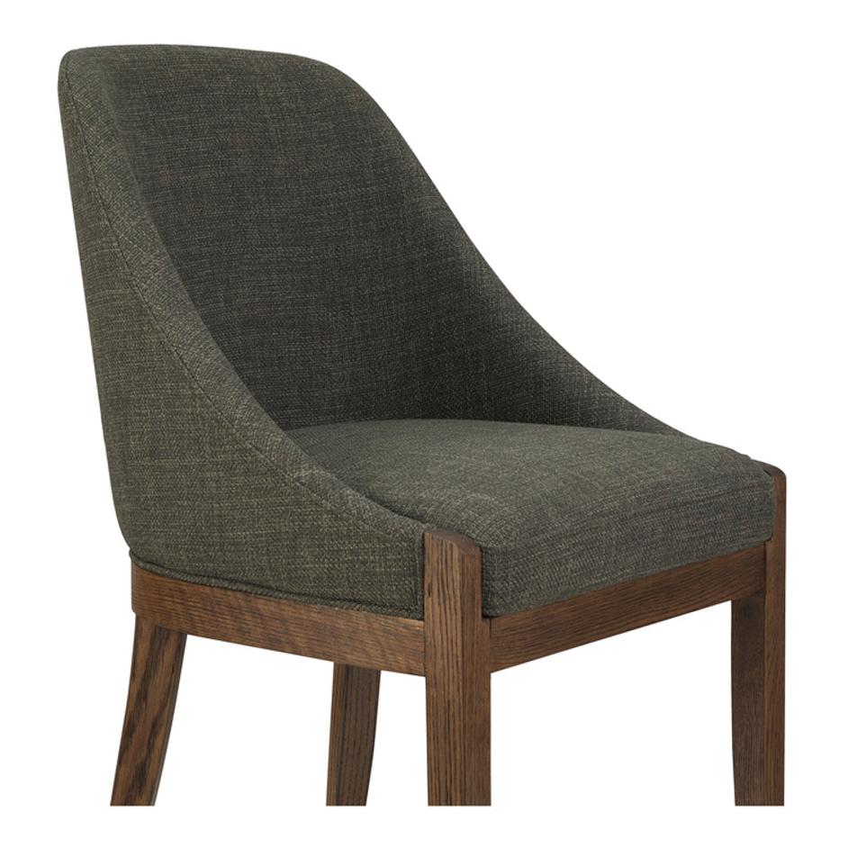 Edward Dining Chair Heather Green by Moes Home