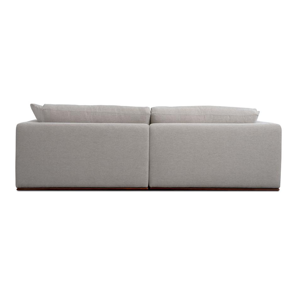 Rue Nook Modular Sectional Flecked Grey by Moes Home