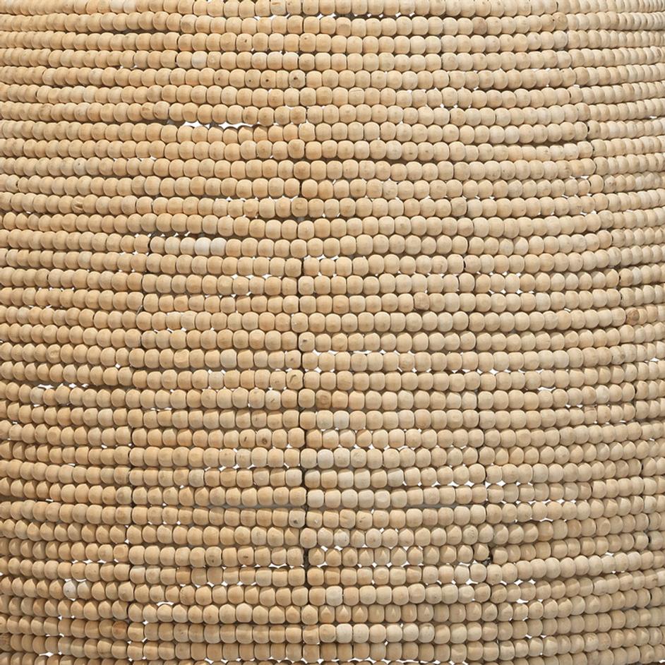 Gulf Wood Beaded 1-Light Pendant by Jamie Young