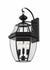 Westover 3 Light Outdoor Wall Sconce in Black Finish by Z-Lite