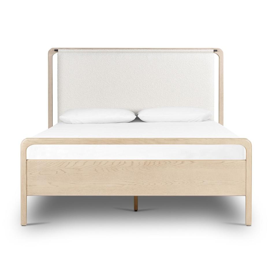 Rosedale King Bed - Knoll Natural by Four Hands