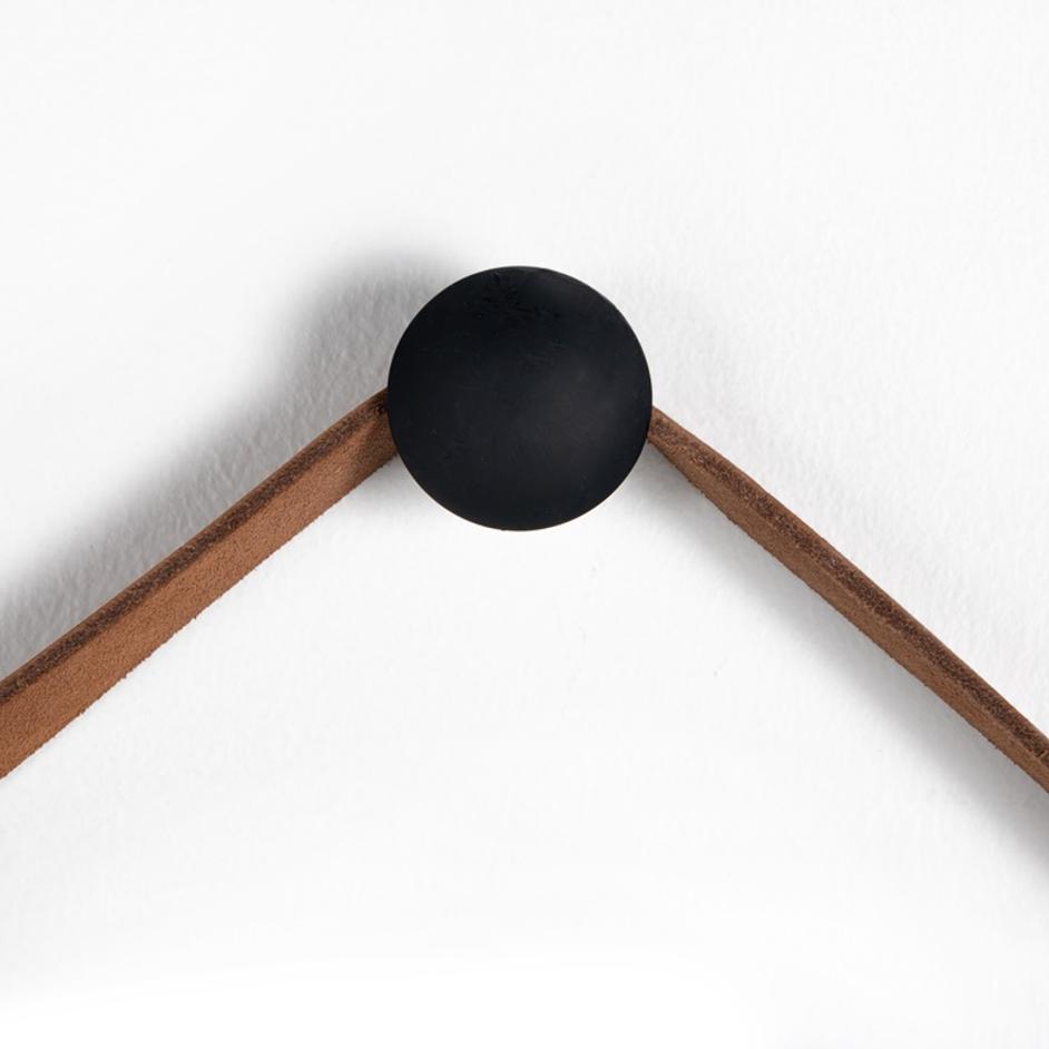 Des Mirror In Black Wash Poplar by FOUR HANDS