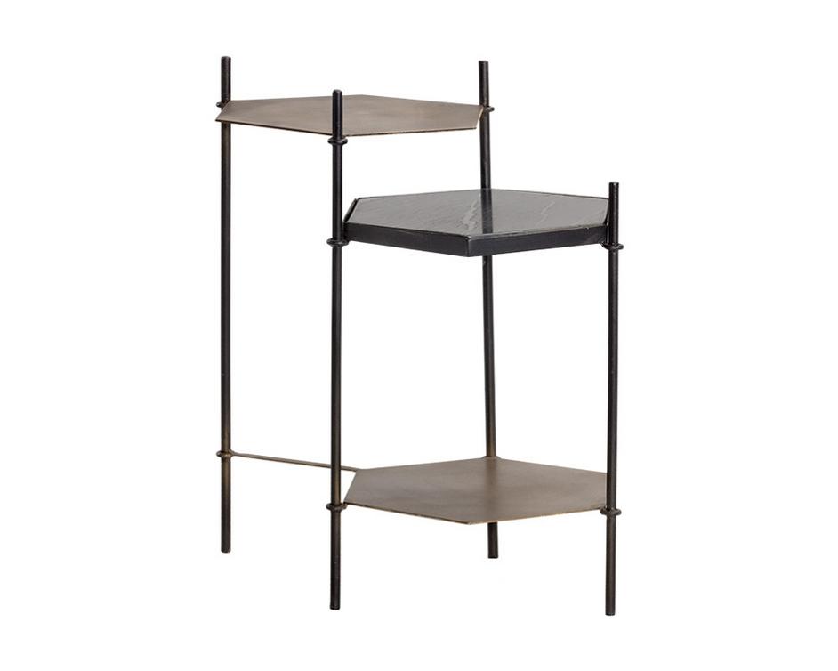 Hexall Side Table by Sunpan