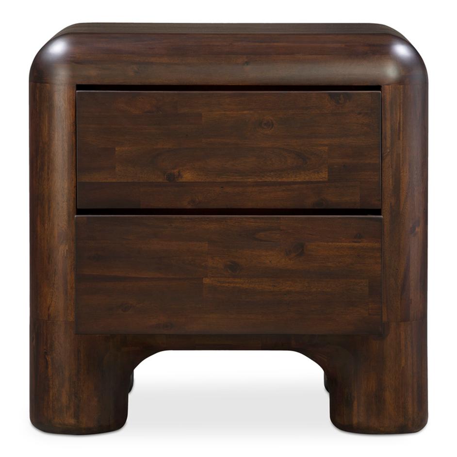 Rowan Nightstand Dark Brown by Moes Home