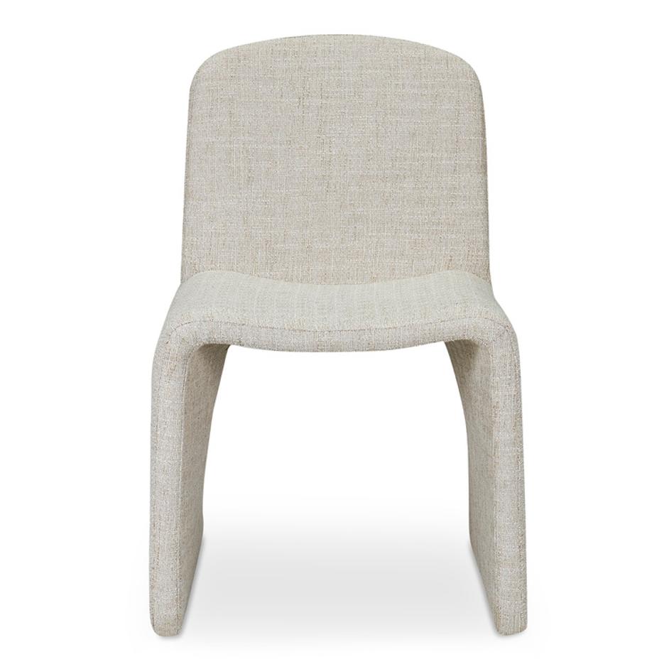 Ella Dining Chair Heather Beige by Moes Home