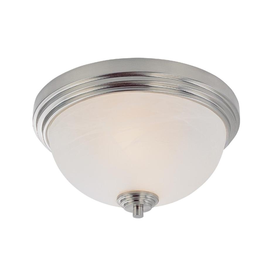 Chelsey 2 Light Flush Mount in Brushed Nickel Finish by Z-Lite