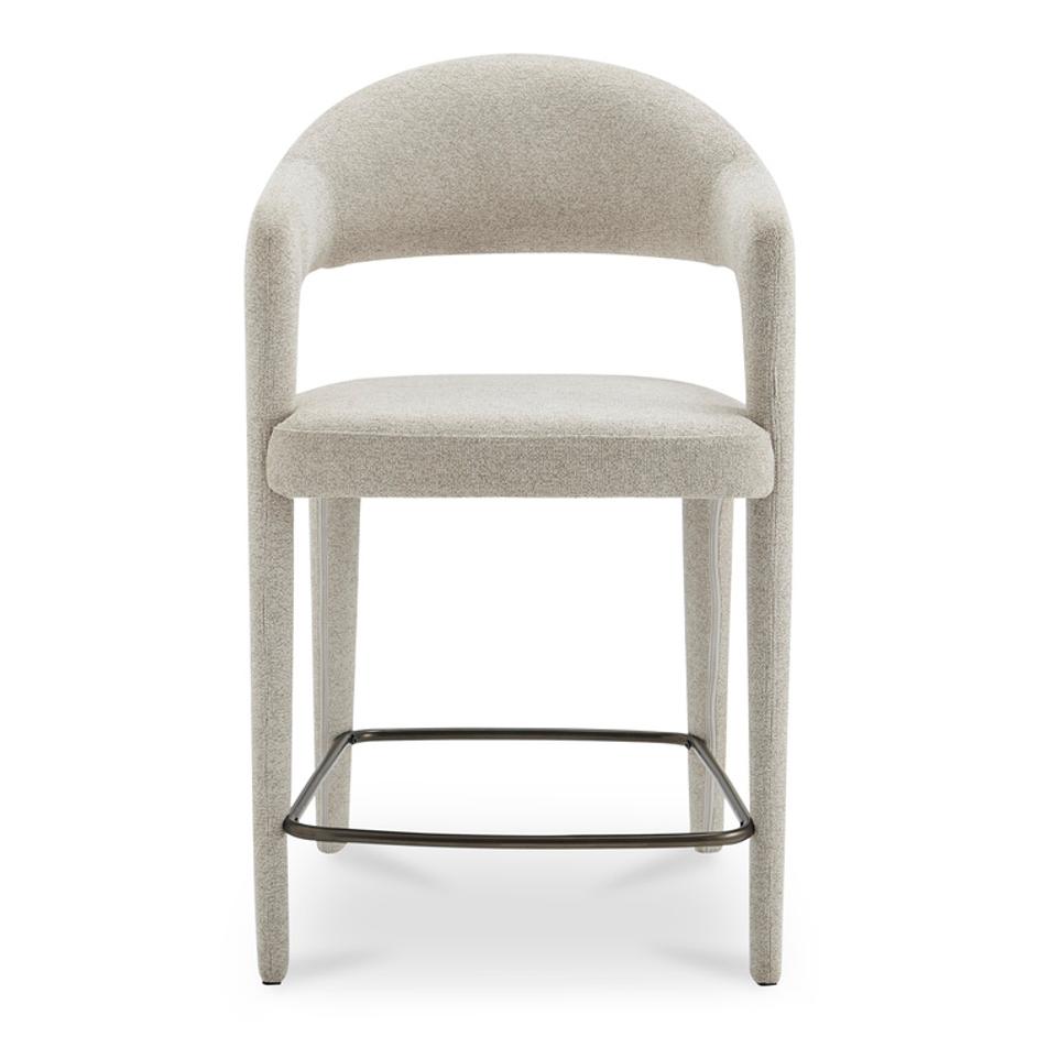 Martens Counter Stool Beige by Moes Home