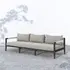 Sherwood Outdoor Sofa 93" in Bronze/Ash by FOUR HANDS
