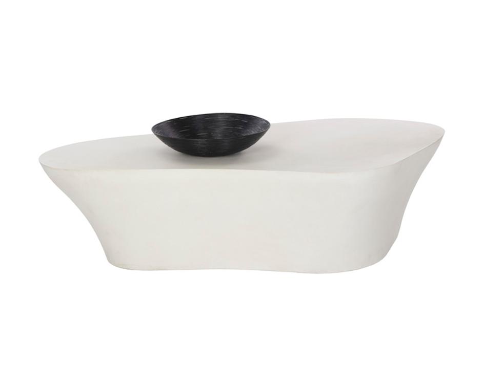 DALI COFFEE TABLE - WHITE by Sunpan