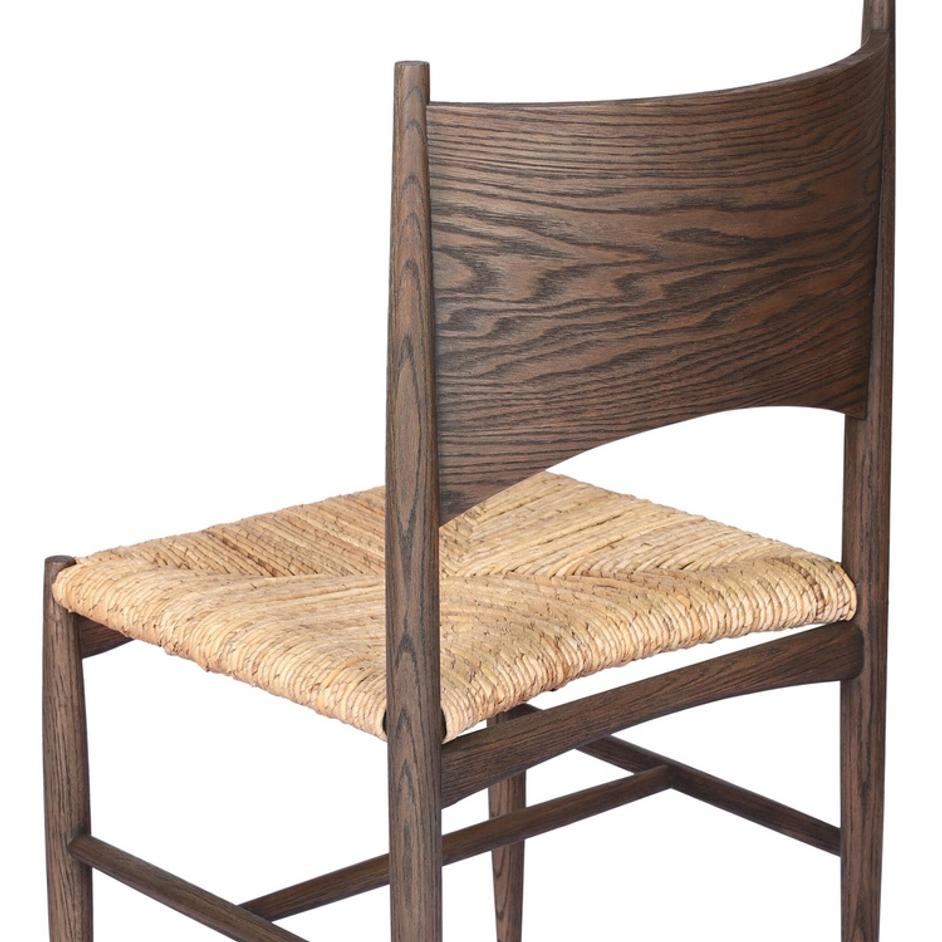 Jovan Dining Chair - Stained Saddle Brown by Four Hands