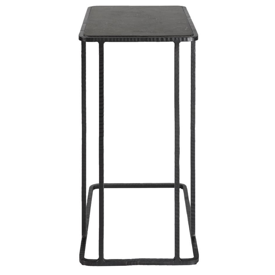 Cavern Stone & Iron Accent Table by Uttermost