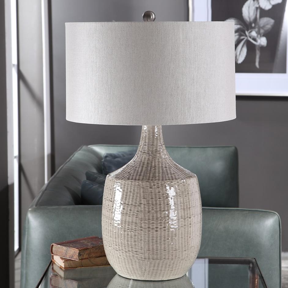 Felipe Gray Table Lamp by Uttermost