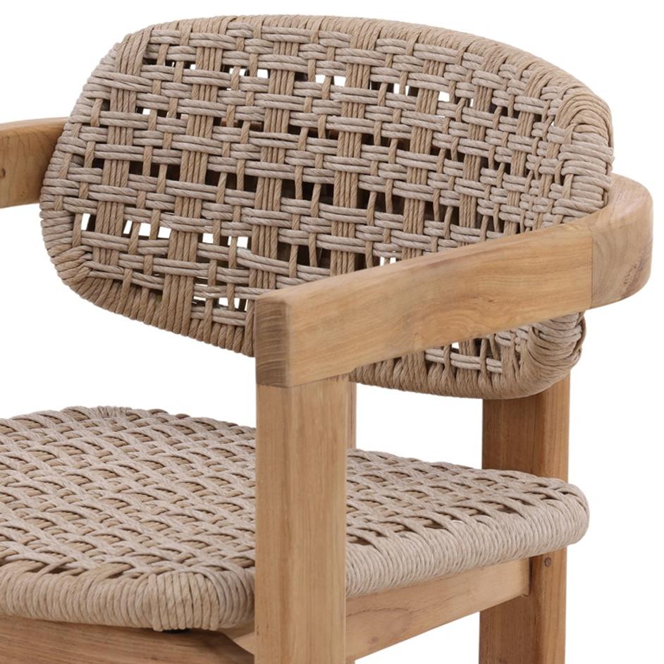 Milan Outdoor Dining Chair by Curated Collections