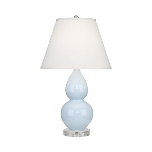 Baby Blue Small Double Gourd Accent Lamp by Robert Abbey